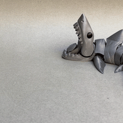 gif-primer-video.gif 3D file Biting shark・3D printable model to download