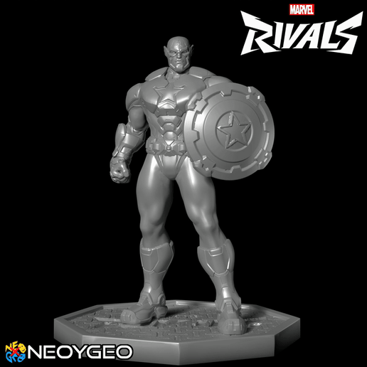 CAPTAIN AMERICA - MARVEL RIVALS 3D model