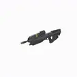 GIF_1080x1080.gif MA40 Assault Rifle - Halo - Printable 3d model - STL + CAD bundle - Personal Use