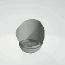 GIF-2023-09-14-16-41-37.gif Файл STL Echo Dot с черепом・Шаблон для 3D-печати для загрузки