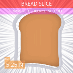 Bread_Slice~5.25in.gif 3D-Datei Brotscheibe Ausstechform 5.25in / 13.3cm・Modell zum Herunterladen und 3D-Drucken