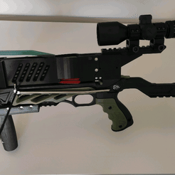 Picsart_22-10-02_15-09-01-417.gif STL-Datei MINI ADDER -> MAGAZIN FÜR ALLIGATOR 2 || 7.5" ADDER Bolzen || REPEATING CROSSBOW・3D-druckbares Modell zum Herunterladen