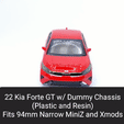 Forte.gif 22 Forte GT Body Shell with Dummy Chassis (Xmod and MiniZ)