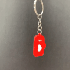 ezgif.com-gif-maker (3).gif STL file Dual Instagram Like Keychain・Design to download and 3D print, Lion3dPrint