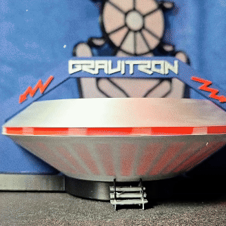 3D Printable Gravitron Ride Model H0 3D model