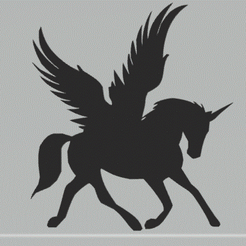 1.gif STL file Unicorn with Wings Pack・3D printer design to download, 3DFilePrinter