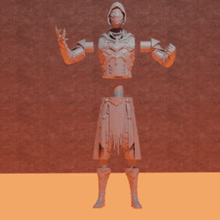 WEERR0001-0080-2.gif STL file MORTAL KOMBAT 11 - ERMAC Buildable・Model to download and 3D print, COSPLAY-KINGS