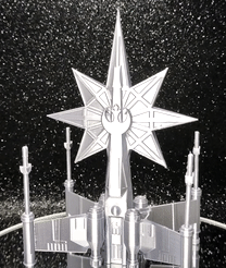 x-wing.gif Un vaisseau spatial pour le sapin de Noël