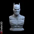 BATMAN.gif STL BATMAN BUST 3D PRINT