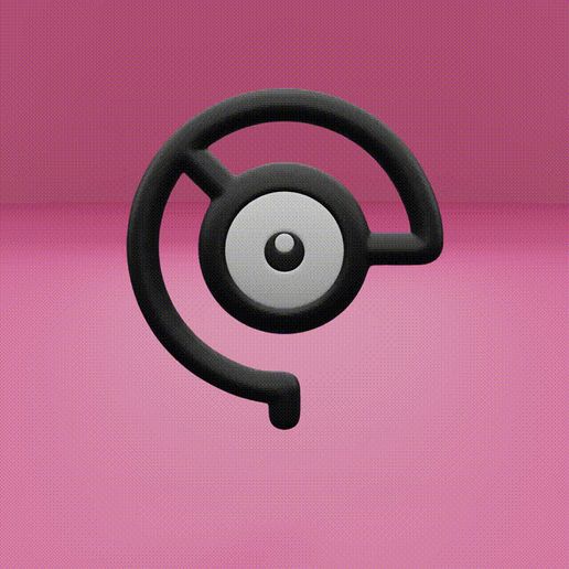 🐉 Pokemon No. 201 Unown (C)・ STL File for 3D printing・Cults