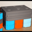 DSC06003_.gif Assemblable drawer blocks 4 levels Mixed (Kit)