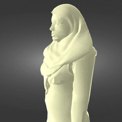 gge1ac4d83fb.gif Fichier STL belle femme arabe en hijab・Modèle à télécharger et à imprimer en 3D, Mishalle