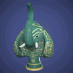 Spades-Elephant.gif STL file Spades Elephant・3D printer design to download, SMWS