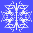 Snowflakes Animate.gif Fichier STL 100 flocons de neige・Design à télécharger et à imprimer en 3D, abbymath