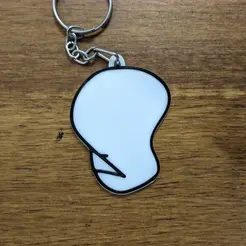 PXL_20231016_230305035.gif DIGNITY KEYCHAIN - THE SIMPSONS