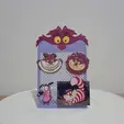 Gif.gif Cheshire Cat Pin Display (Alice in Wonderland)