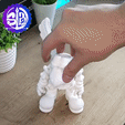 koopa-blanco.gif Fichier STL FLEXI TROOPAS BONES KOOPA - SUPER MARIO BROS - PAS DE SUPPORT・Objet imprimable en 3D à télécharger