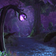 tumblr_e0b158e5a3e5bd8fcf8e163c8a0fbe44_159a1075_640.gif Night Elven Tree Lamp from World of Warcraft