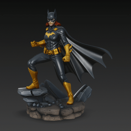 BATGIRL SUPERHEROES FIGURE (COLLECTIBLES) - 3D model önizlemesi