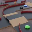 ezgif.com-animated-gif-maker.gif Pitchcap Bottle Cap Racing Kit: Family-Friendly DIY Board Game Inspired by Pitchcar
