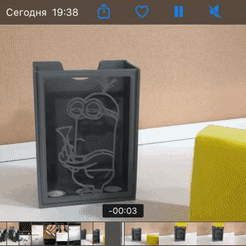 IMG_1175.gif Download STL file Minion Kevin Sponge Holder • 3D printing object, BobTuz