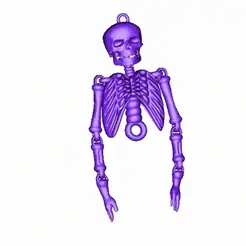 SKULL.gif STL file mermaid skeleton・3D print design to download