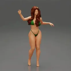 ezgif.com-gif-maker-1.gif Archivo 3D Hermosa chica en bikini Con el pelo largo・Objeto imprimible en 3D para descargar