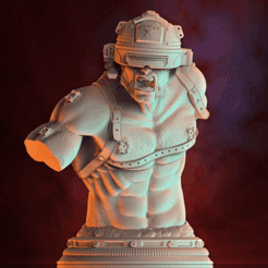 ezgif-6-0a705b3d95.gif STL file Fan Art Wolverine Weapon X - Bust・3D printing template to download, NachoCG