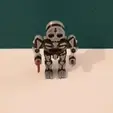NECRO Gif.gif NECROBOT - Print in Place / NO Supports / No assemble