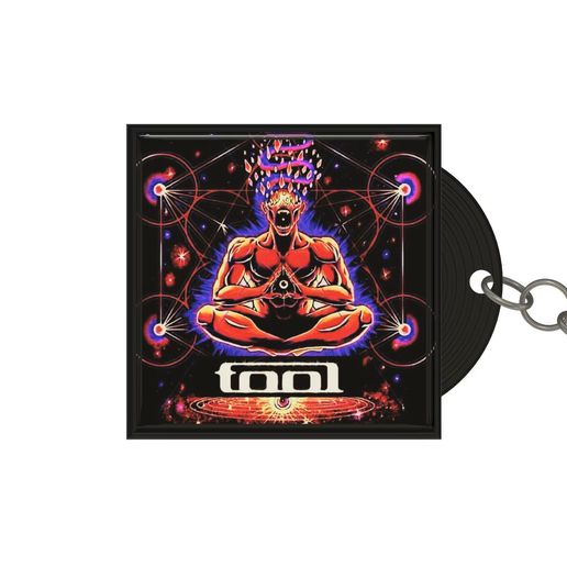 Portada-Vinilos-tool.mp4 Llavero Vinilo 3D Customizable 🎵