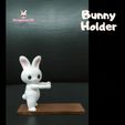 Holder.gif 3D file Bunny Holder・3D print design to download