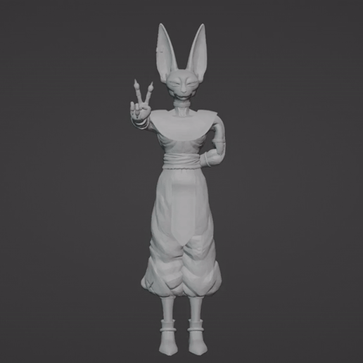 Beerus 3D MODEL STL 3D model