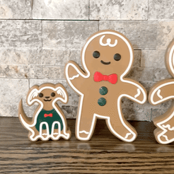 20221129_182958853_iOS.gif Datei 3D Lebkuchen Familie・Modell für 3D-Druck zum herunterladen