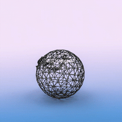 100.gif Fichier STL #100 Voltorb Pokemon Figure Wiremon・Design pour imprimante 3D à télécharger