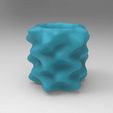 untitled.279.gif organic organic flower pot organic pencil holder office container geometric faceted origami tool tool