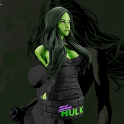 gif.gif She Hulk Bust - Collectible Bust Edition