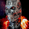 IMB_x2Utk3.gif Archivo STL Cráneo de Terminator T-800 en movimiento・Design para impresora 3D para descargar, OneIdMONstr