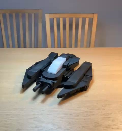 🧱 Brick Batwing 1989 (5:1)・ STL File for 3D printing・Cults