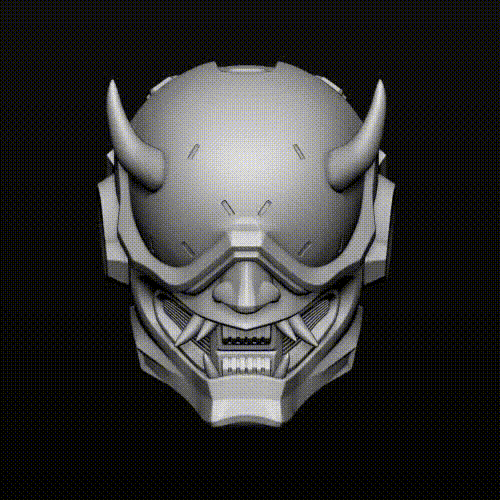 ZBrush-Movie-7.gif CASQUE YOKAI HALO INFINITE