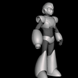mega1.gif 3D file Megaman Cosplay Rockman Cosplay Helmet and Full Armor staff suit・3D printable model to download