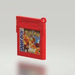 Namnlös.gif Fichier STL Porte-clés cartouches Game Boy.・Objet pour impression 3D à télécharger