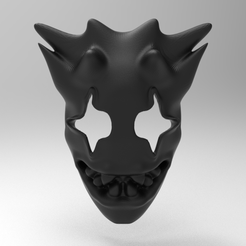 untitledyi.1122.gif Archivo STL mascara mask voronoi cosplay・Diseño de impresión en 3D para descargar, nikosanchez8898