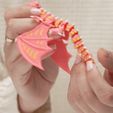 2.gif 🐉 Flexible Baby Dragon - Multicolored Design Print-in-Place 🐉✨