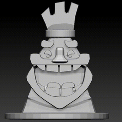 laugh.gif Archivo STL Emote del rey de la risa・Design para impresora 3D para descargar, Cgartist001