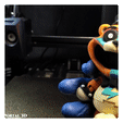 Comp-1_3.gif Cute Glamrock Freddy // PRINT-IN-PLACE WITHOUT SUPPORT