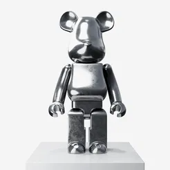 STL file KAWS X BOUNTY HUNTER SKULL KUN 🏹 (OBJ)・3D print