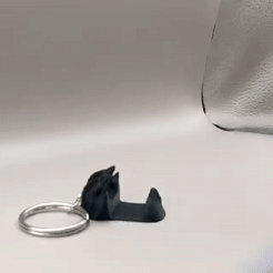 ezgif.com-video-to-gif-31.gif STL file Dragon Paw Phone Stand Keychain・3D printer model to download