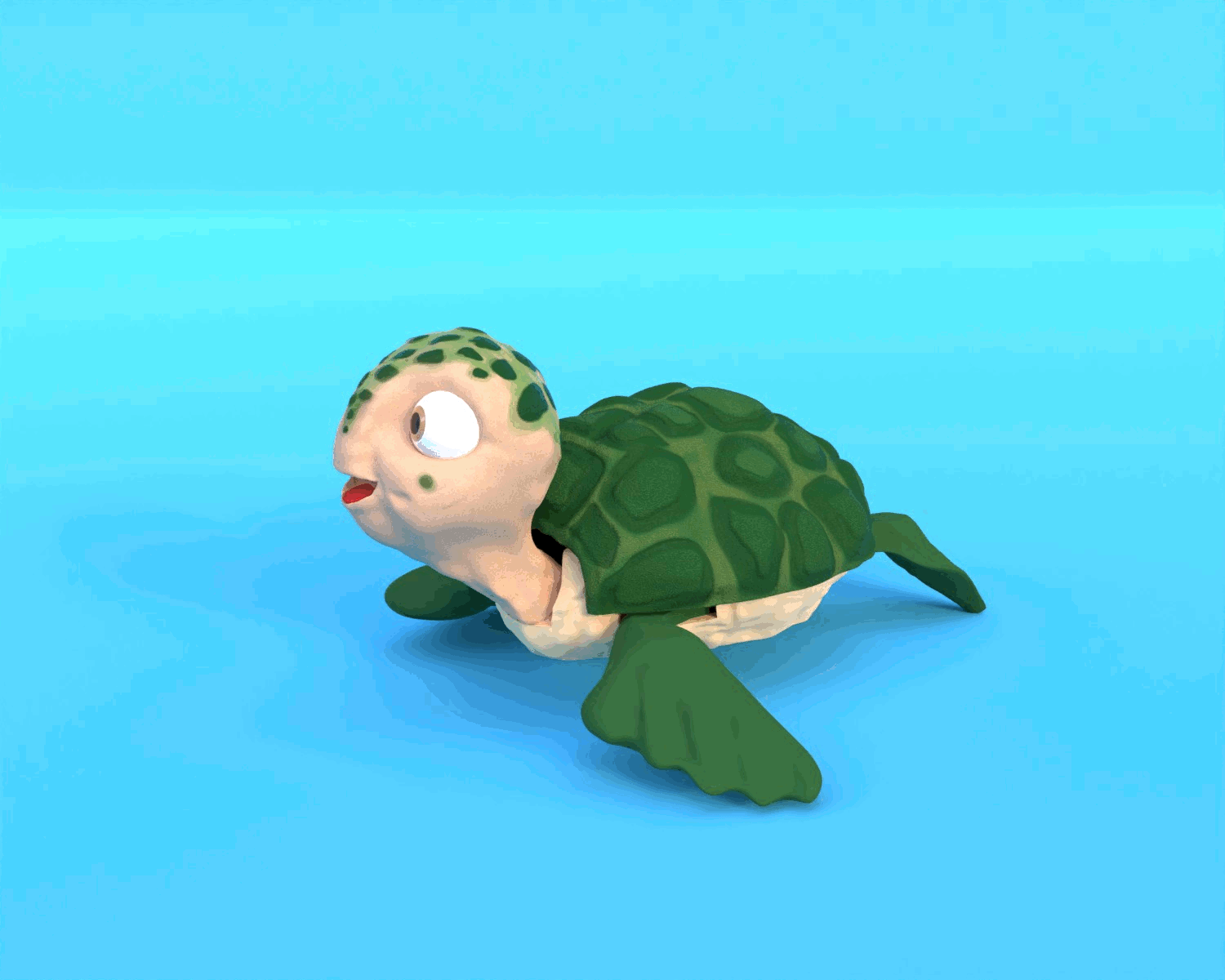 Stl File Mechanical Articulated Turtle 3d Printable Design To Download Cults