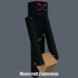 Minecraft-Enderman.gif Minecraft Enderman (Easy print and Easy Assembly)