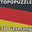 GermanyTitle.gif TopoPuzzle 3D Germany (13 Pieces)